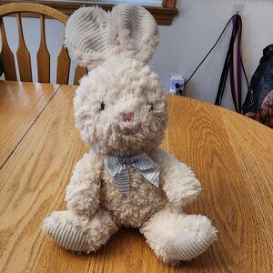 Tan Spring Bunny Stuffed Animal Toy